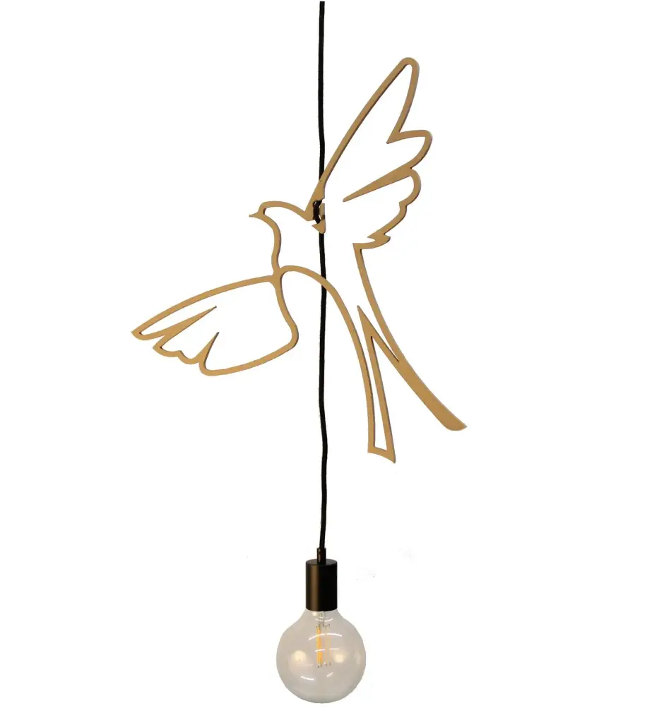 Birds of Paradise pendant lamp brut