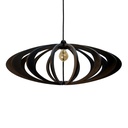 Rolling pendant lamp Black