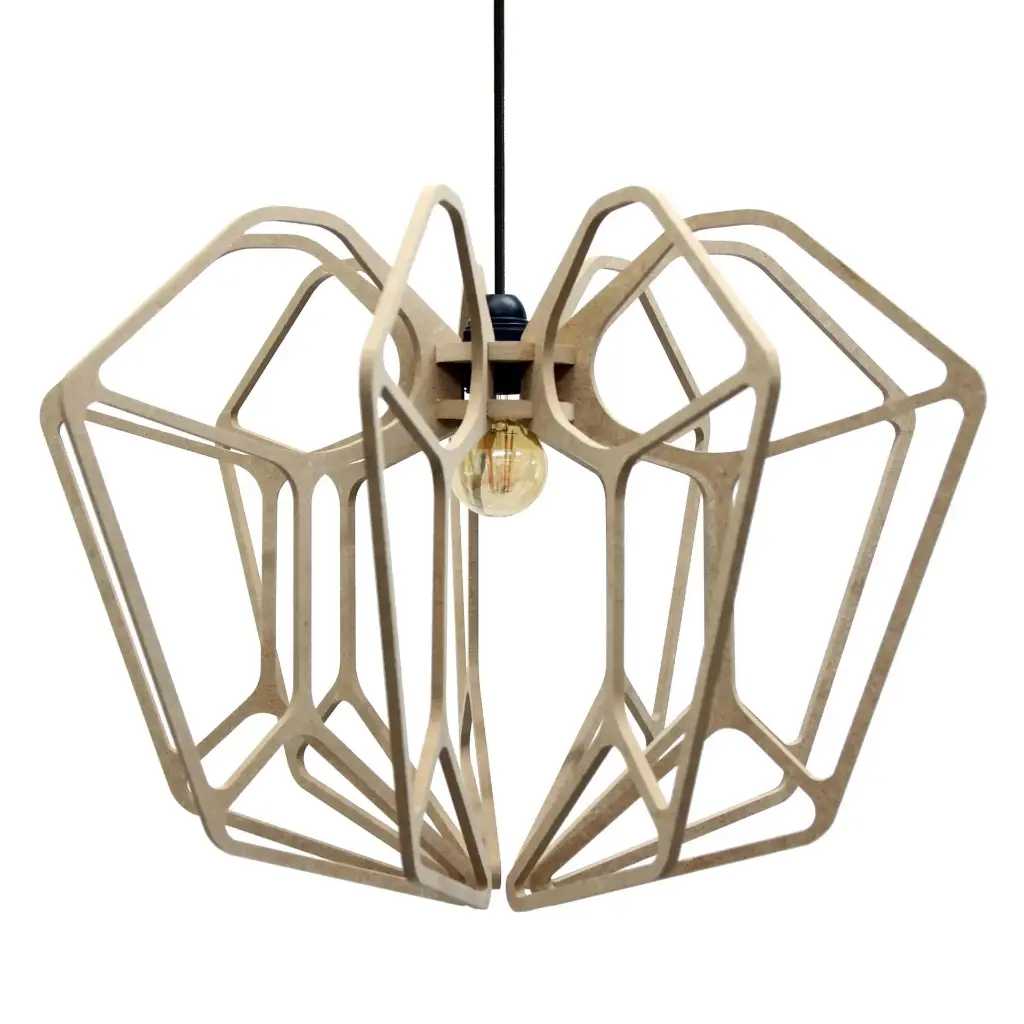 Diamond M pendant lamp D54cm