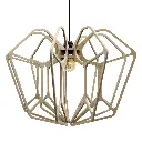 Diamond M pendant lamp D54cm