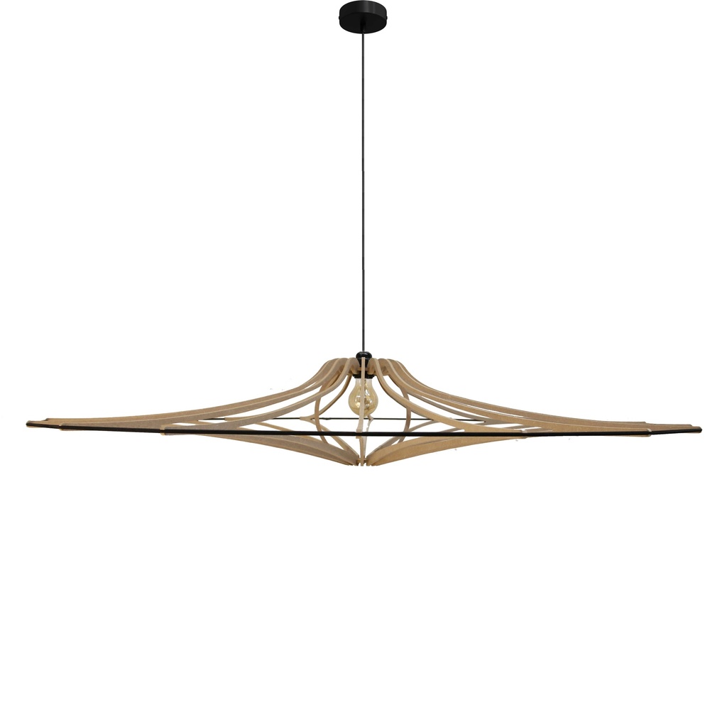 Singing pendant lamp Brut L D124cm