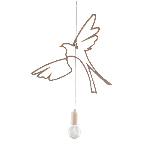 Birds of Paradise pendant lamp brut