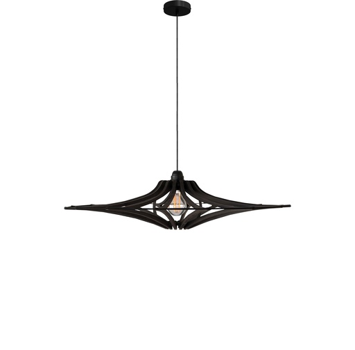 [12_1] Singing pendant lamp Black S D65cm